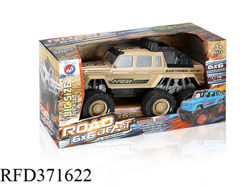 INERTIA MERCEDES-BENZ G 6X6 1:14