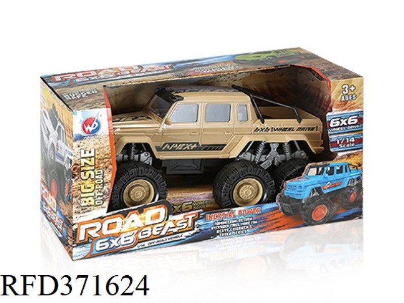INERTIA MERCEDES-BENZ G 6X6 1:14