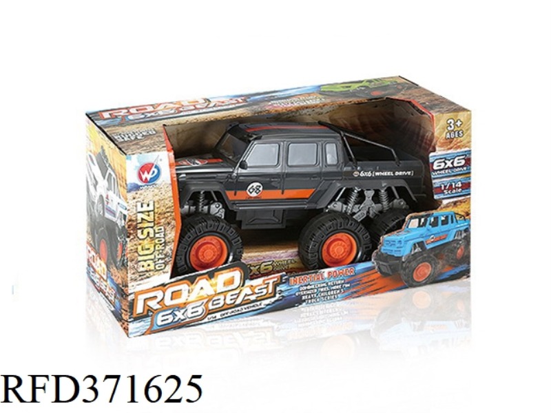 INERTIA MERCEDES-BENZ G 6X6 1:14