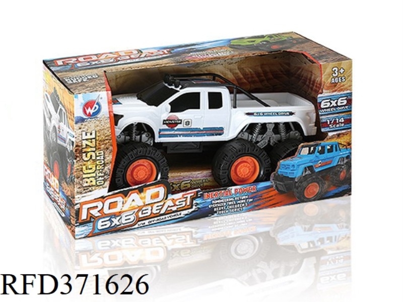 INERTIA FORD RAPTOR 6X6 1: 14