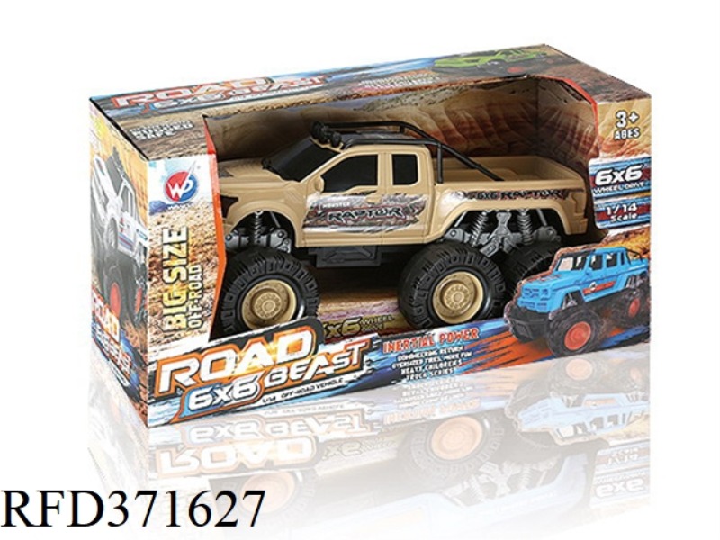 INERTIA FORD RAPTOR 6X6 1: 14