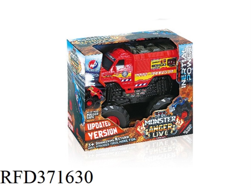 INERTIA MONSTER ARMORED FIRE TRUCK 1:16