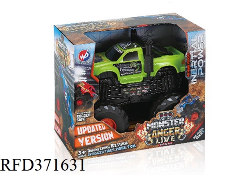 INERTIA MONSTER DINOSAUR PICKUP 1:16