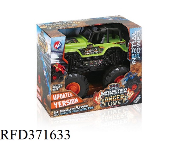 INERTIA MONSTER JEEP WRANGLER 1:16