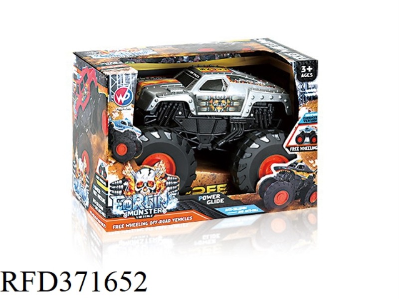 INERTIA MONSTER BONE CAR 1:18