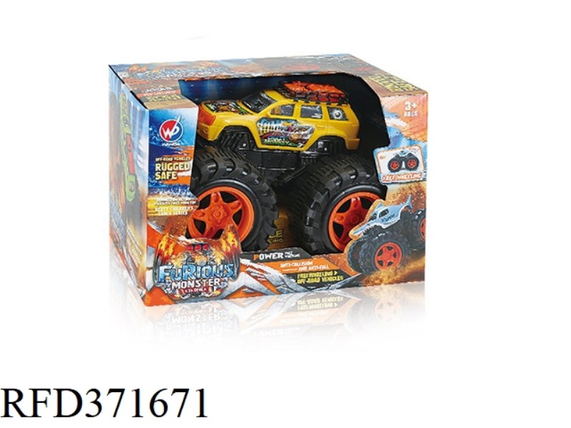 FRICTION MONSTER JEEP 1:16
