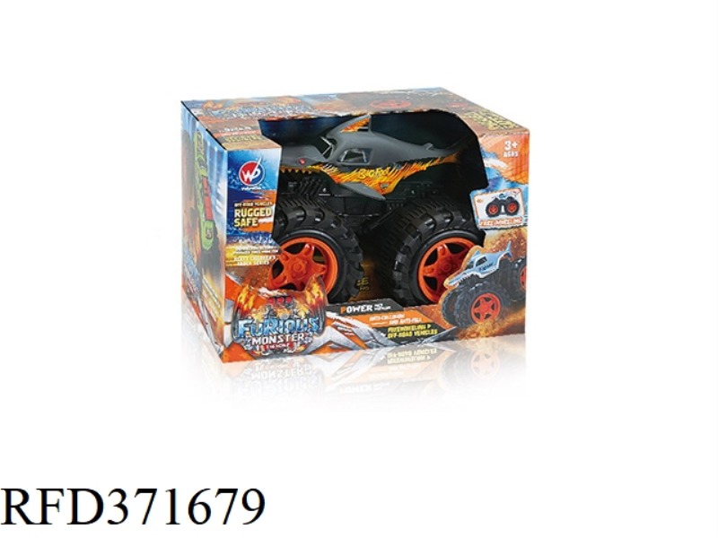 INERTIA MONSTER SHARK CAR 1:16