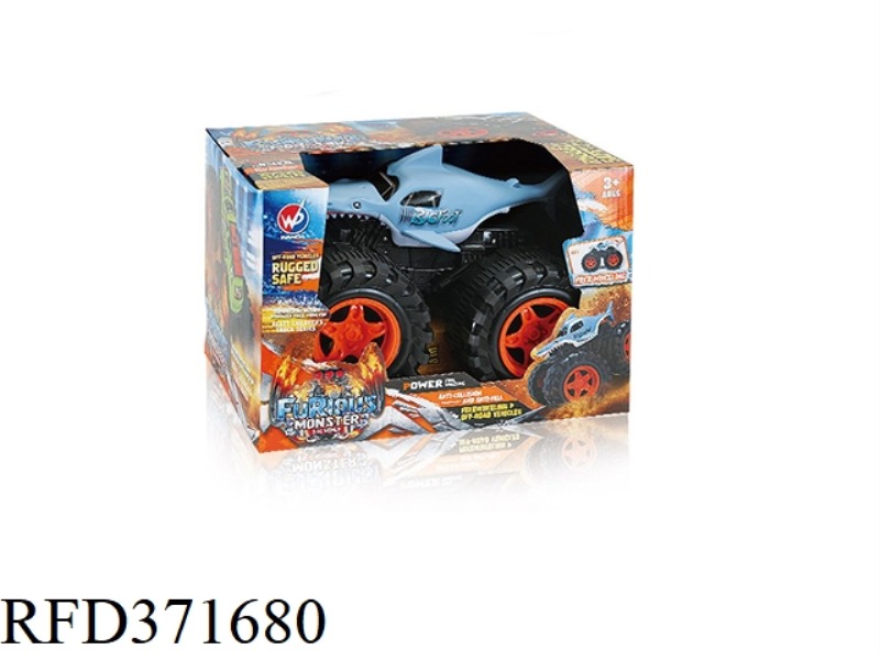 INERTIA MONSTER SHARK CAR 1:16