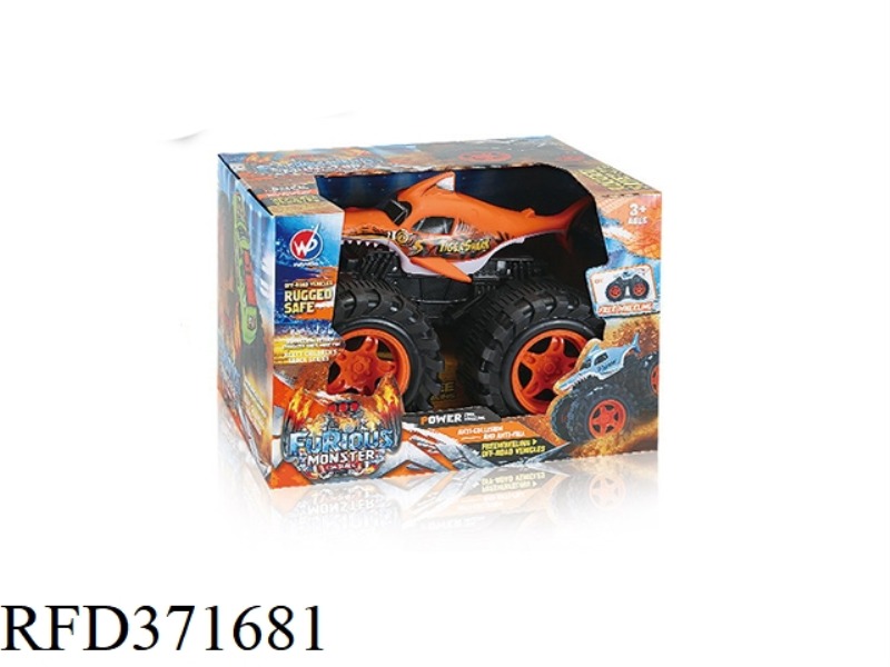 INERTIA MONSTER SHARK CAR 1:16