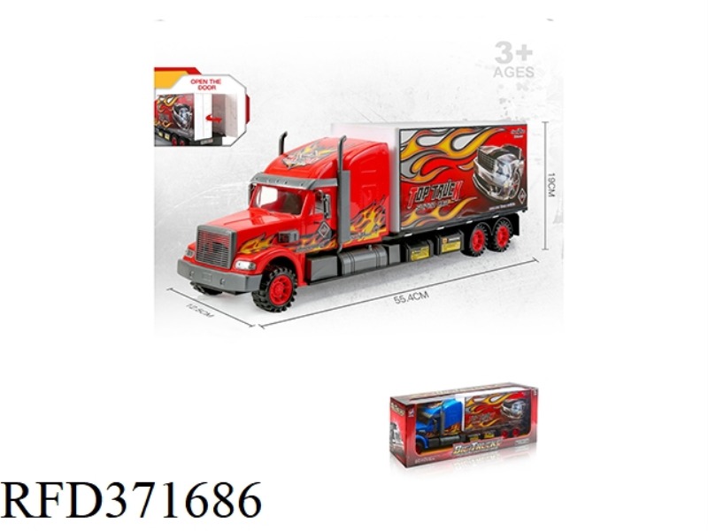 INERTIAL AMERICAN PALLET CONTAINER TRUCK