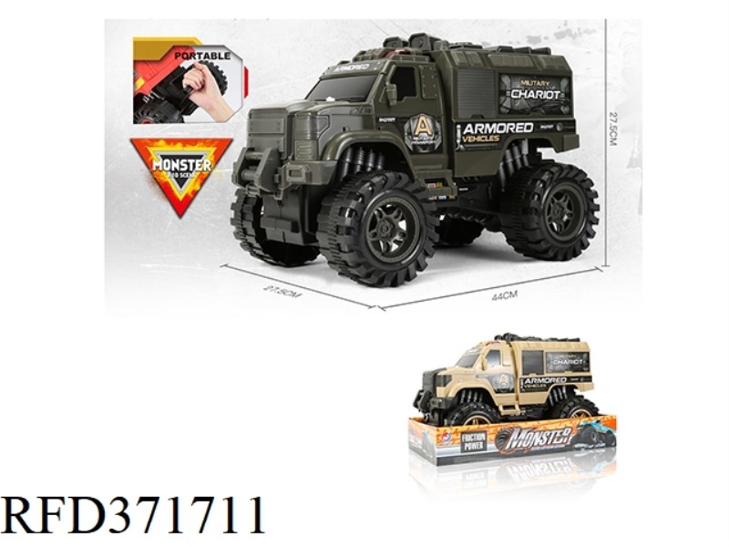 INERTIA MONSTER ARMORED CART 1:10