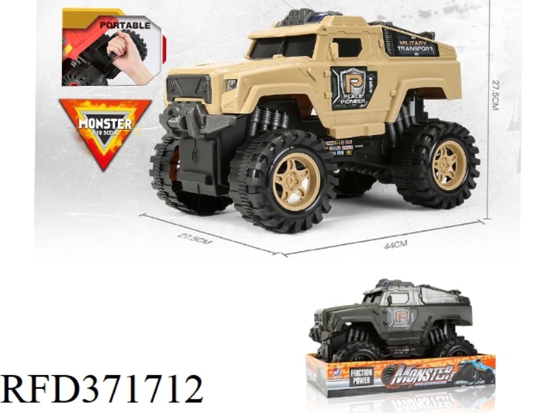 INERTIA MONSTER ARMORED CART 1:10