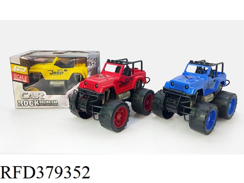 FRICTION CAR 3 COLORS
