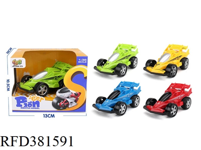 360° ROTATING INERTIAL RACING CAR