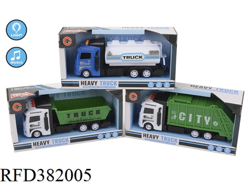 MUSIC LIGHT INERTIAL SANITATION VEHICLE