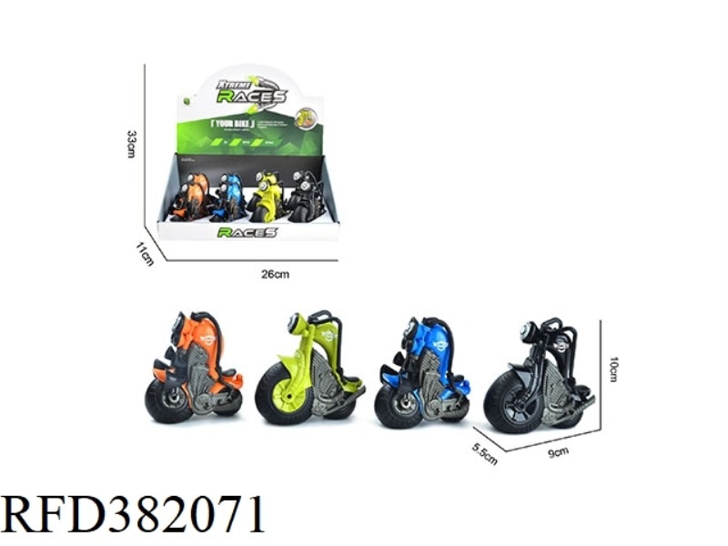 INERTIAL MOTORCYCLE 12PCS