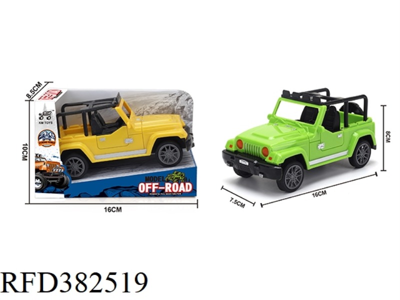 1:28 SIMULATION JEEP INERTIA CAR