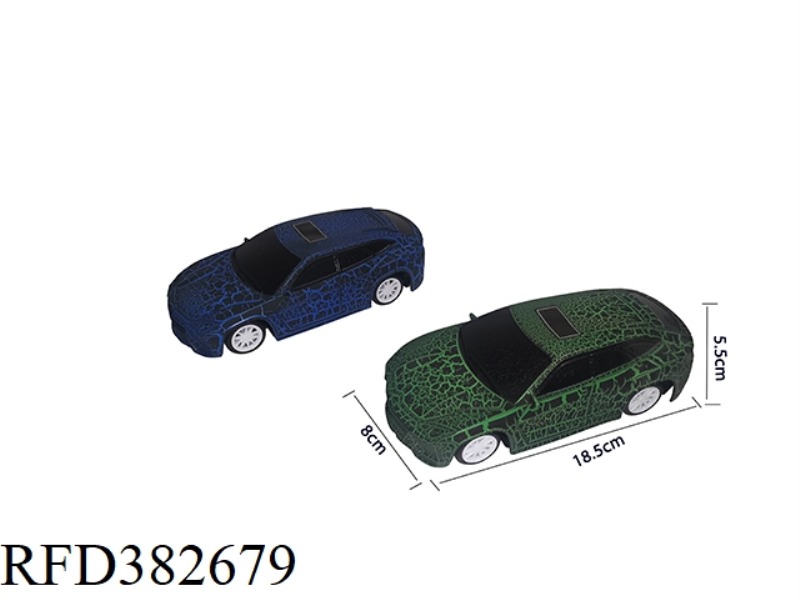 19.5 CM CRACK INERTIA SIMULATION CAR/2 COLORS MIXED