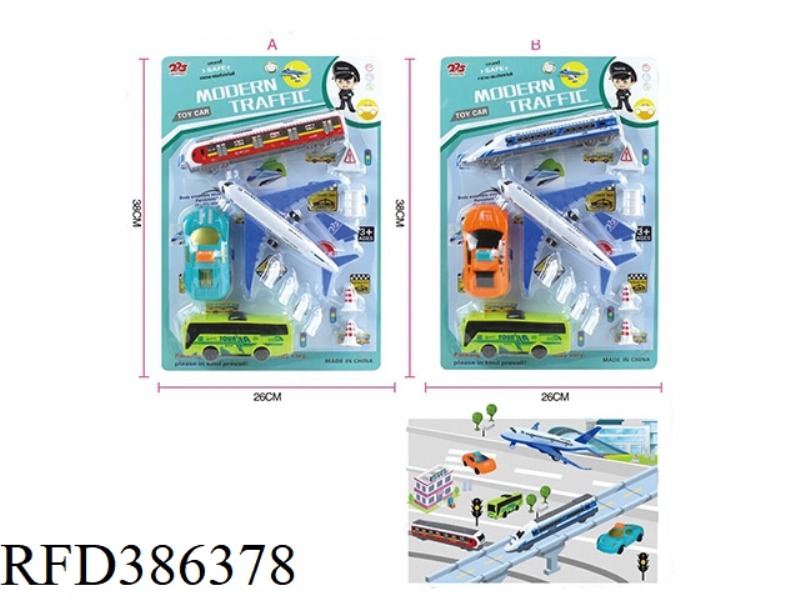 MODERN TRANSPORTATION (TWO MIXED)