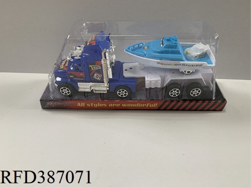 INERTIAL TRACTOR + PULL BACK BOAT