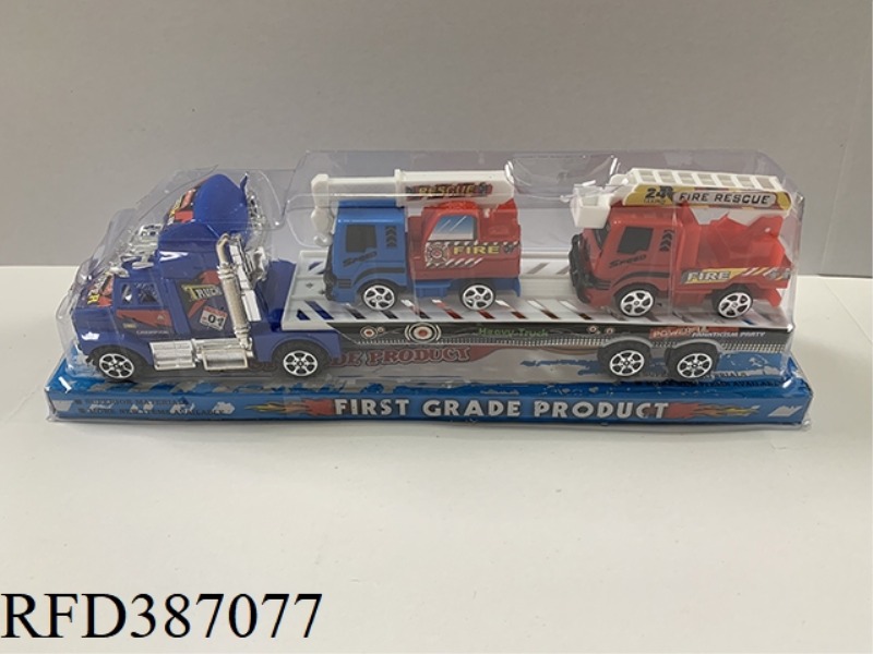 INERTIAL TRACTOR CARRIAGE + 2 PULL BACK FIRE