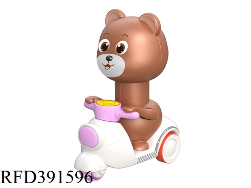 PRESS THE INERTIAL BROWN BEAR