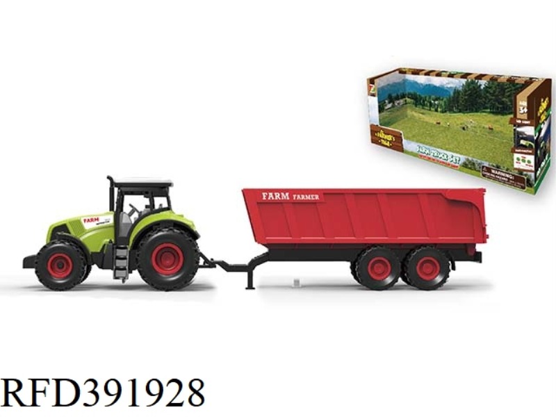 INERTIAL FARMER SQUARE BUCKET WAGON WITH LIGHT AND SOUND EFFECTS