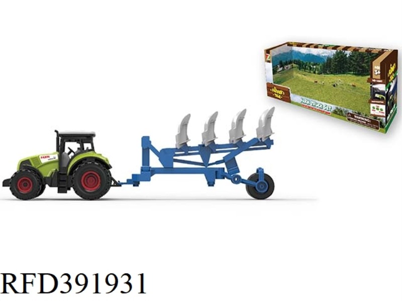 INERTIAL FARMER PLOWING CART WITH LIGHT AND SOUND EFFECTS