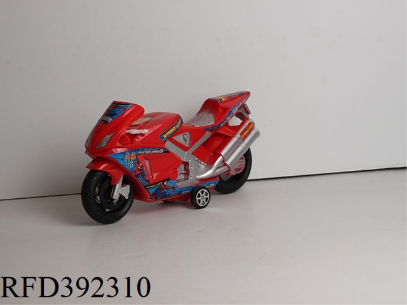 SPIDERMAN FRICTION MOTORCYCLE