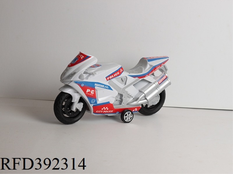 INERTIAL MOTORCYCLE POLICE CAR