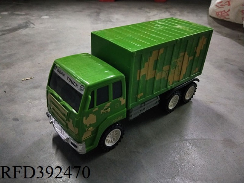 INERTIAL MILITARY CONTAINER TRUCK