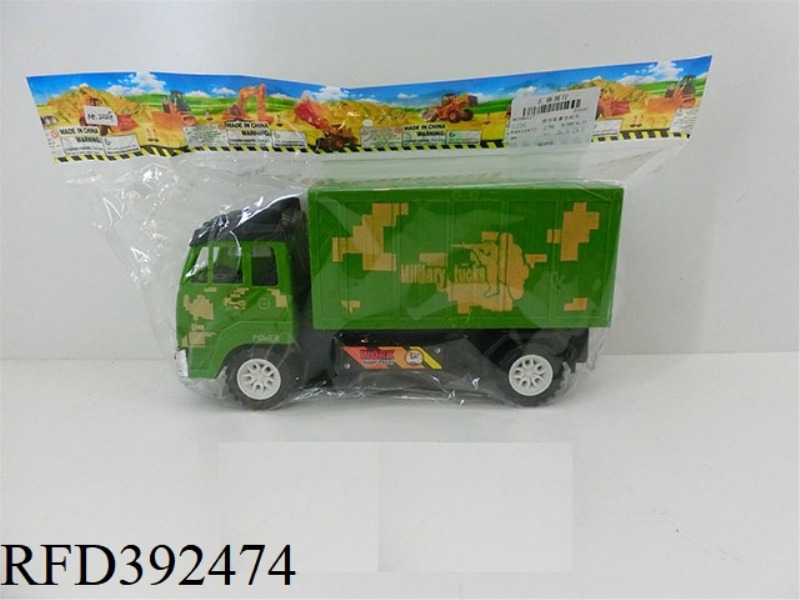 INERTIAL MILITARY CONTAINER TRUCK
