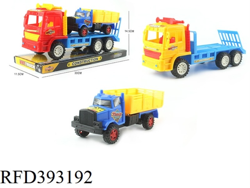 INERTIAL TRAILER LOADED DONGFENG VEHICLE