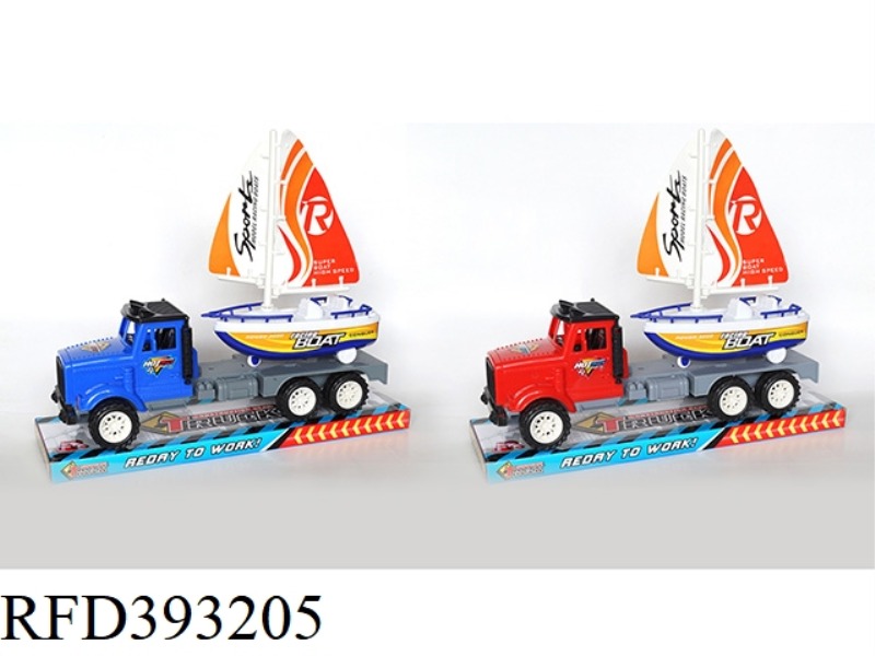 INERTIAL TRAILER LOADED INERTIAL SAILBOAT