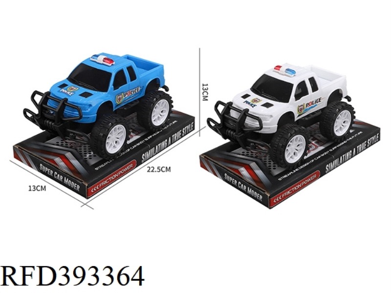 INERTIAL OFF-ROAD POLICE CAR PICKUP