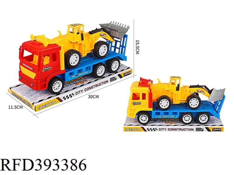 SOLID COLOR INERTIAL ENGINEERING VEHICLE-MOUNTED SLIDING ENGINEERING VEHICLE