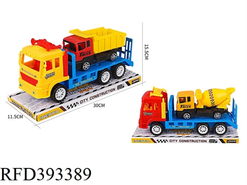 SOLID COLOR INERTIAL ENGINEERING VEHICLE-MOUNTED SLIDING ENGINEERING VEHICLE