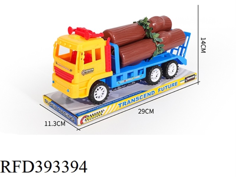 SOLID COLOR INERTIAL ENGINEERING VEHICLE-MOUNTED WOODEN STRIPS
