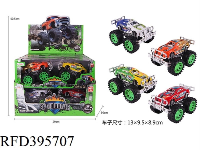 BIG WHEEL INERTIAL OFF-ROAD VEHICLE (6PCS)