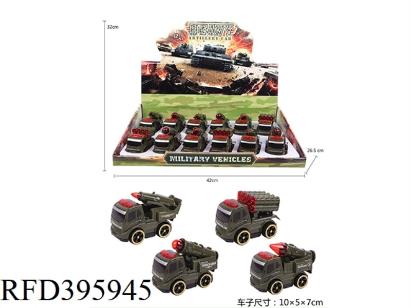 INERTIAL MILITARY VEHICLE (12PCS)