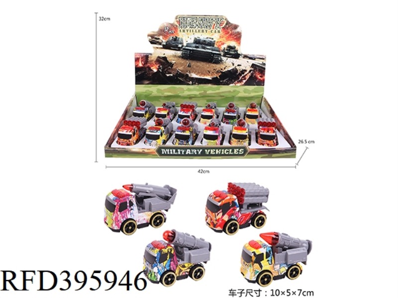 TUYA INERTIAL ENGINEERING VEHICLE (12PCS)