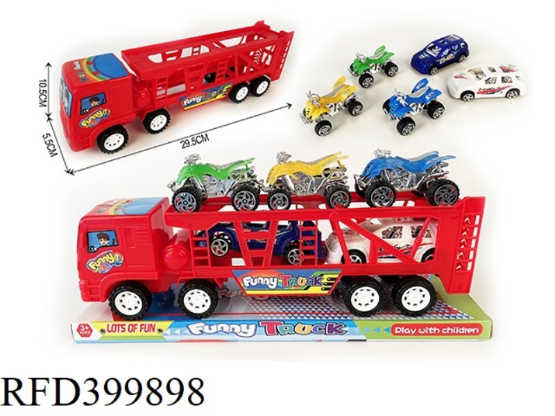 FUN TRUCK WITH 2 HUMMERS + 3 BEACH MOTORCYCLES