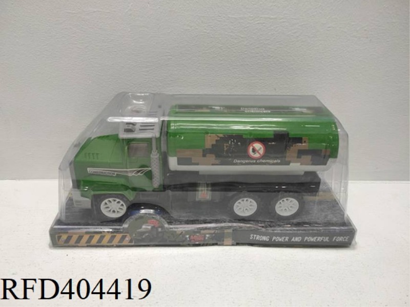INERTIAL MILITARY TANK TRUCK