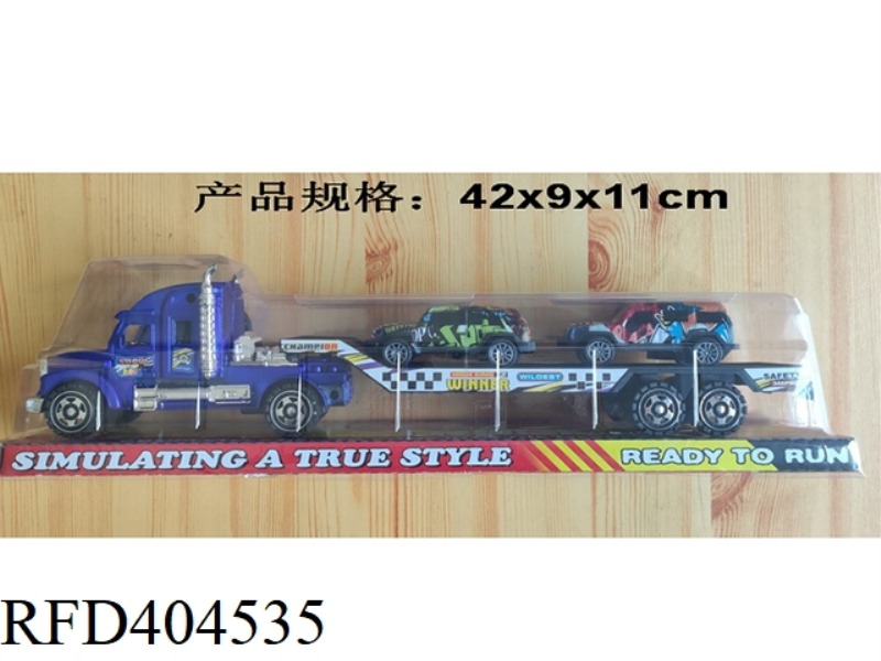 FRICTION TRUCK + IRON JEEP