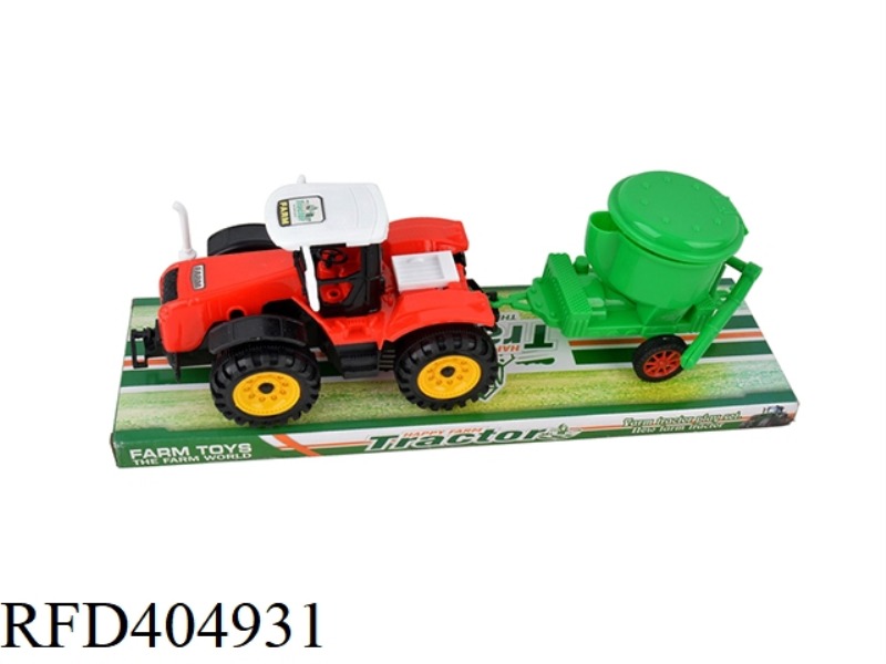 FARMER CAR TOWING RICE FLOUR MACHINE