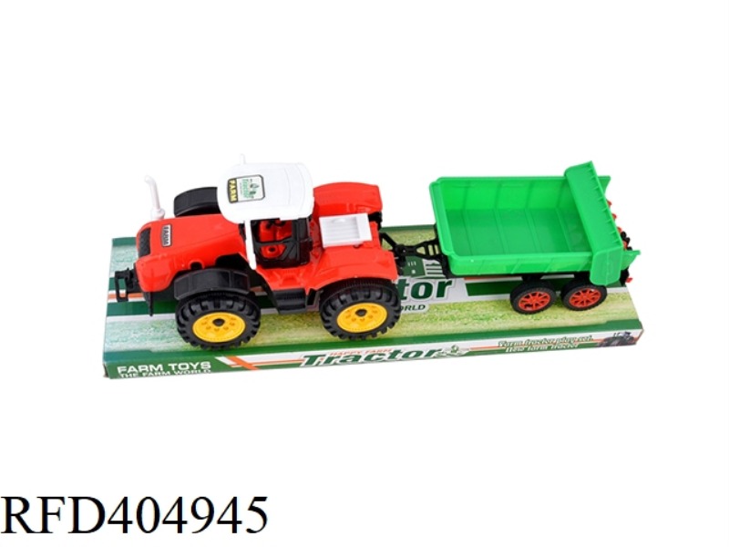 FARMER CART TOW RICE MACHINE