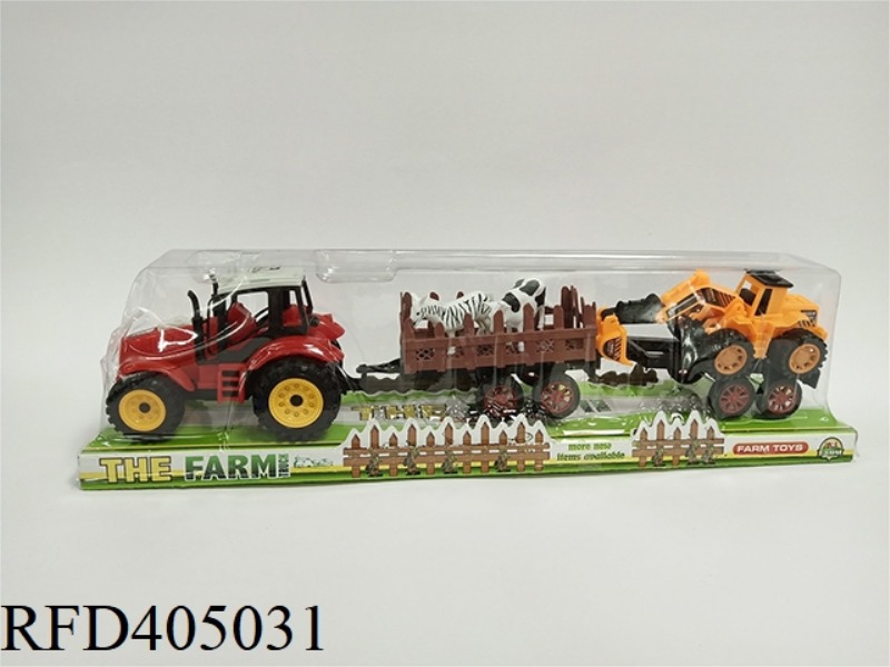 AFTER THE FARMER TRUCK DRAGS THE OBJECT TOWING PROJECT