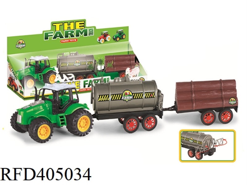 FARMER CAR TOWING CEDAR REAR WATER TANK
