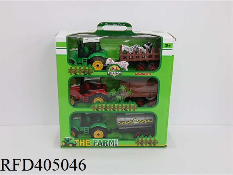 THE FARMER’S CART IS DRAGGED THREE LAYERS