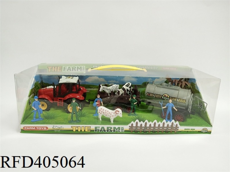 THE FARMER’S CART DRAGS THE THING AND THEN DRAGS THE WATER TANK